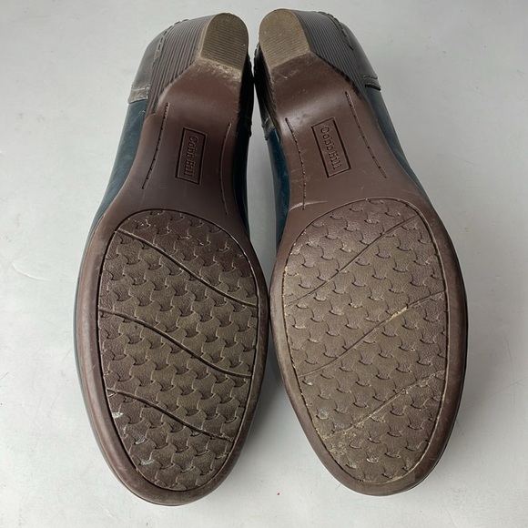 Cobb Hill Adaline Blue Leather Pumps 7 - Picture 6 of 7